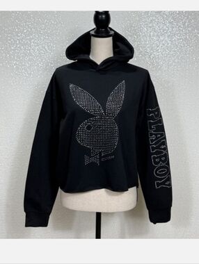 Playboy Rhinestone Hoodie 💋